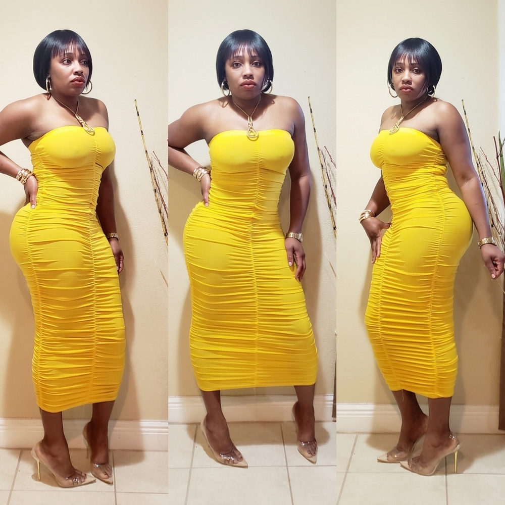 Ruched Dress